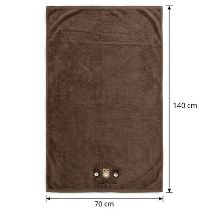 Serviette de Bain Douce pour Bébé 140x70cm