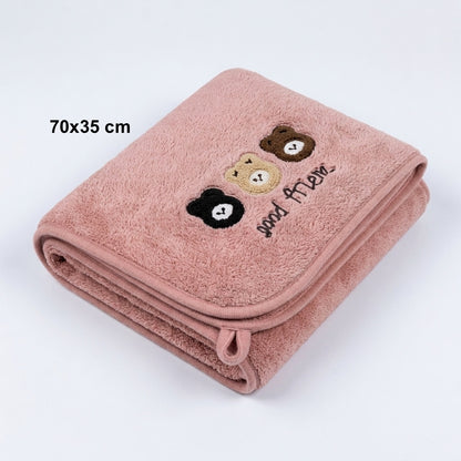 Serviette de Bain Douce pour Bébé 70x35cm