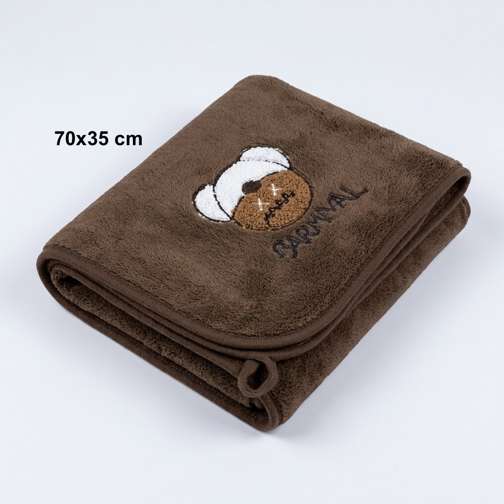 Serviette de Bain Douce pour Bébé 70x35cm