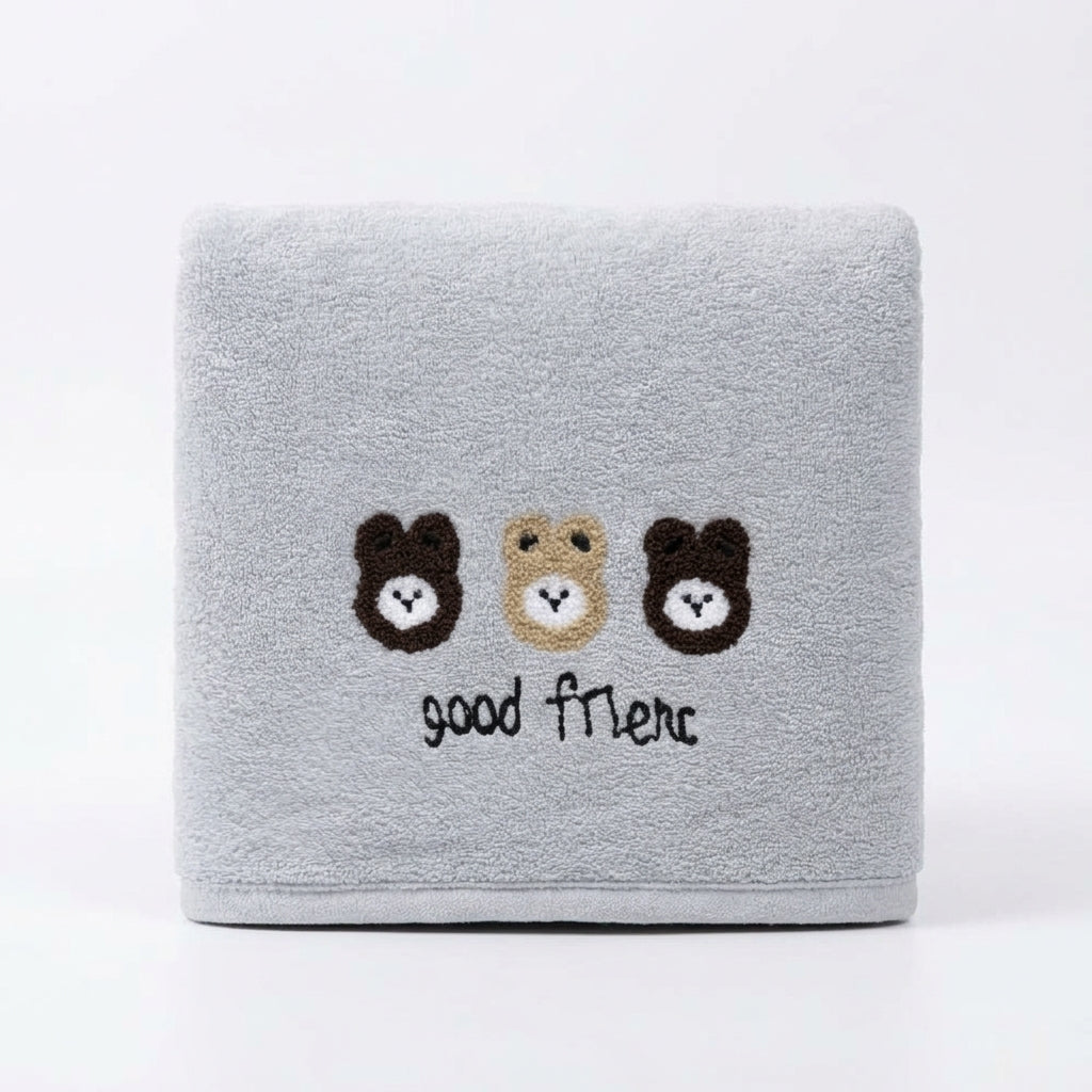 Serviette de Bain Douce pour Bébé 140x70cm