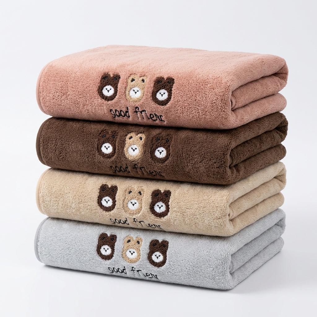 Serviette de Bain Douce pour Bébé 140x70cm