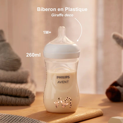 Philips Avent - Biberon en Plastique - Giraffe - Naturelle