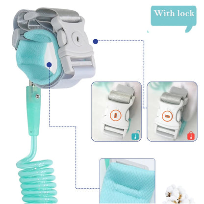 Sangle et Bracelet Anti-perte 2en1 avec clé pour Enfants