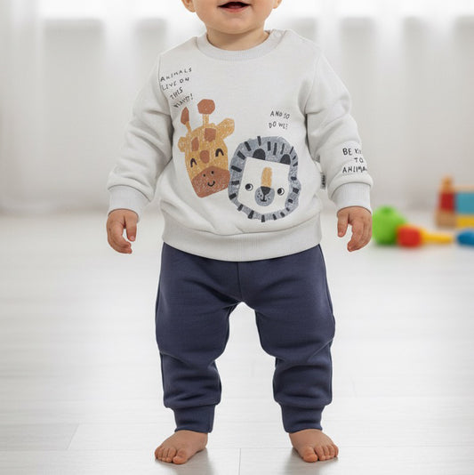 Ensemble jogging bébé motif Animaux – Iggy