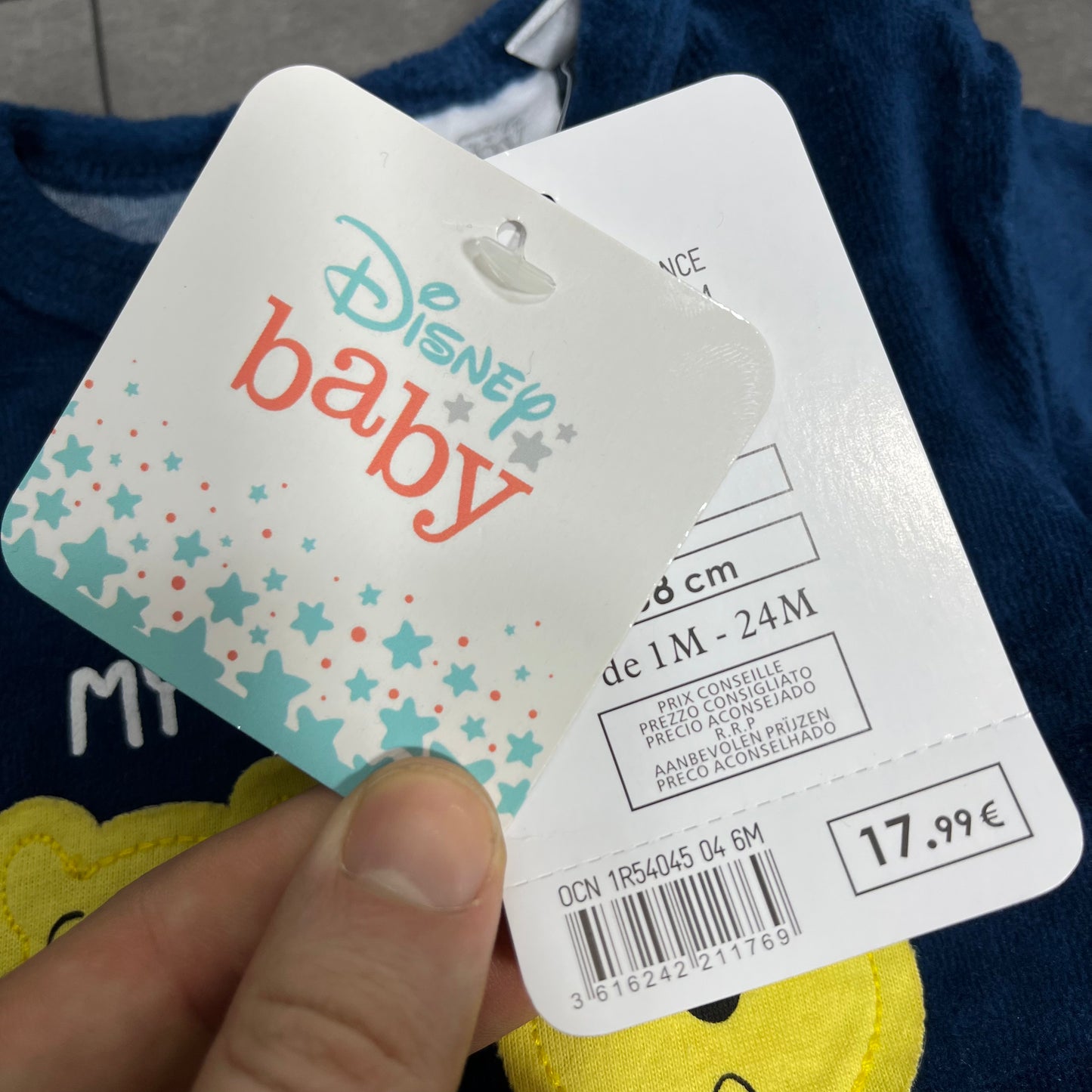 Grenouillère Disney Winnie l’ourson