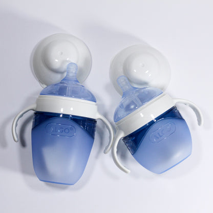 Coffret biberons et accessoires pour bébé – 7 pièces en silicone souple - ALGO - 9445