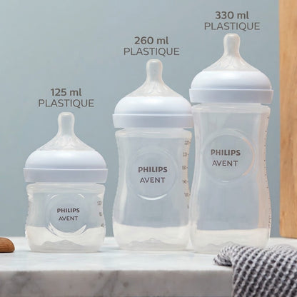 Philips Avent - Biberon en Plastique "بلاستيك" - Naturelle