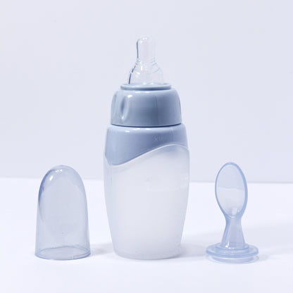 Biberon et Cuillere 2en1