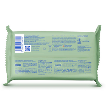 Mustela – Lingettes nettoyantes compostables x 60 pieces