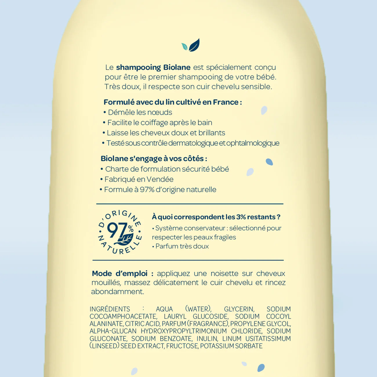 Biolane - Shampooing doux
