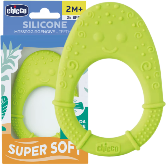 Chicco - Anneau de dentition avocat supersoft – dès 2 mois