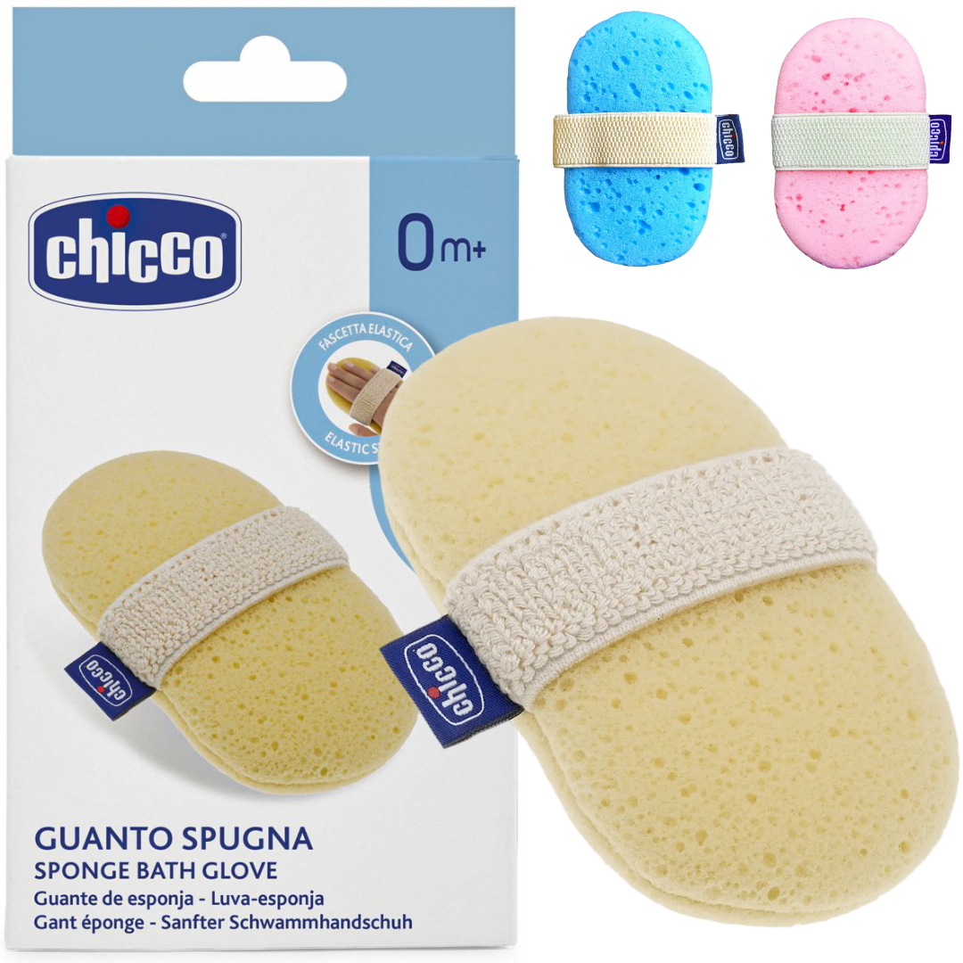 Chicco - Gant de bain éponge
