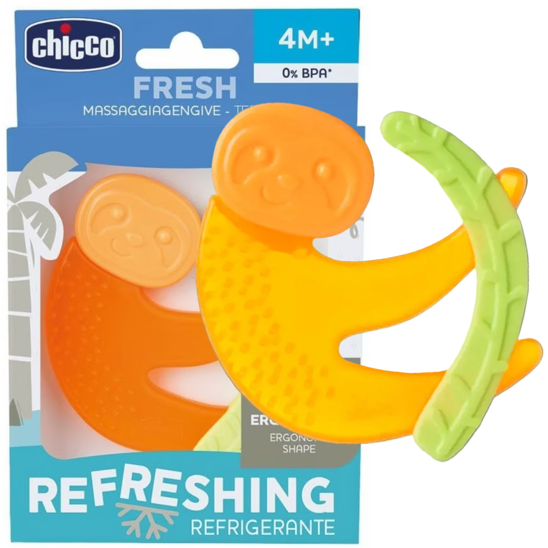 Chicco – Anneau de dentition réfrigérant Paresseux Fresh 4M+