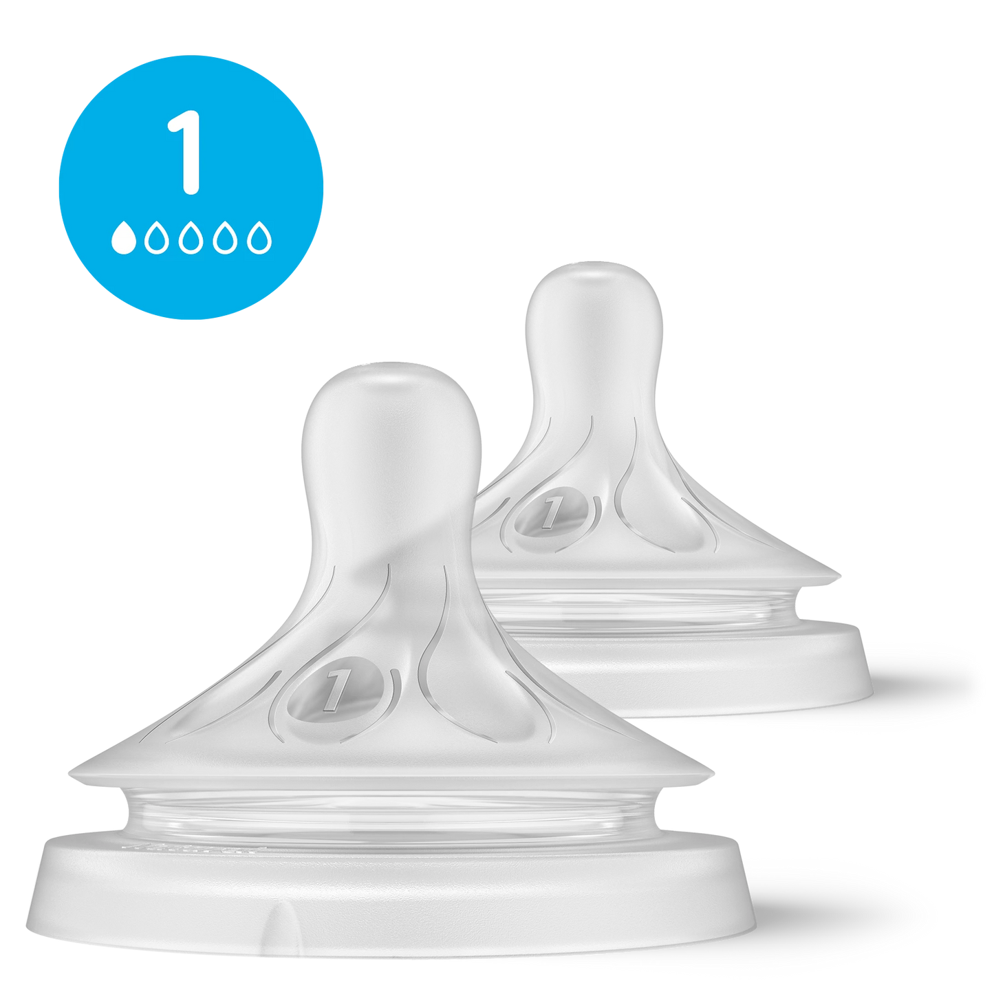 Philips Avent – Lot de 2 Tétines en Silicone – Natural Response