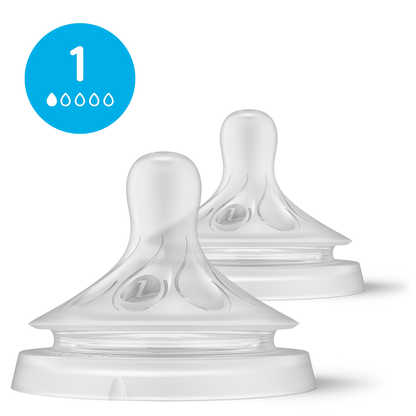 Philips Avent – Lot de 2 Tétines en Silicone – Natural Response