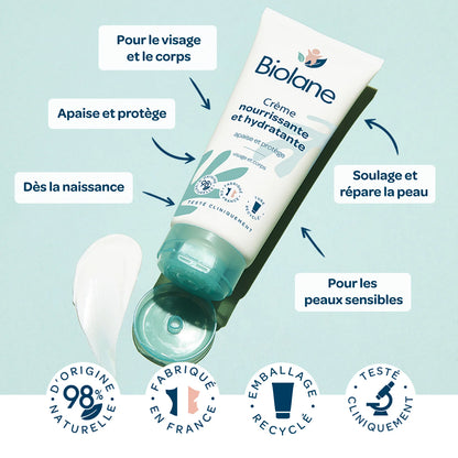 Biolane – Crème nourrissante et hydratante