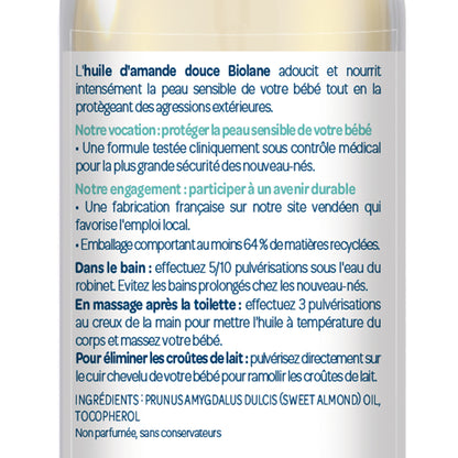Biolane – Huile d’amande douce