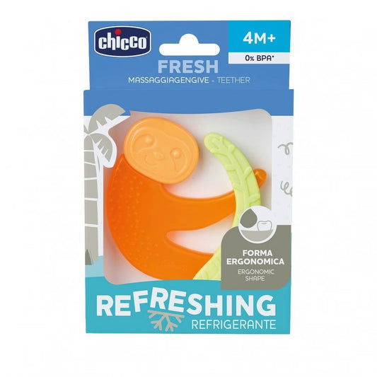 Chicco – Anneau de dentition réfrigérant Paresseux Fresh 4M+