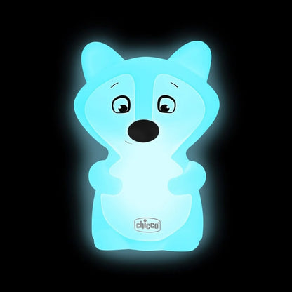 Chicco – Veilleuse Sweet Lights rechargeable et portable – Motif Renard