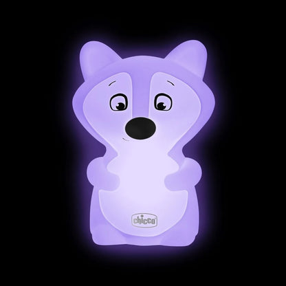 Chicco – Veilleuse Sweet Lights rechargeable et portable – Motif Renard