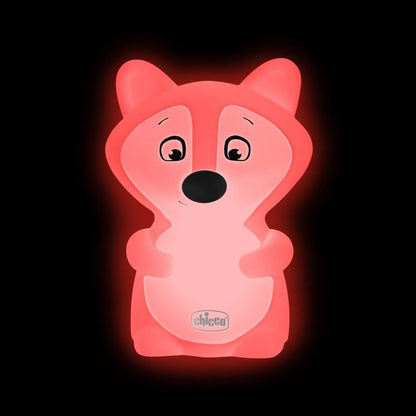 Chicco – Veilleuse Sweet Lights rechargeable et portable – Motif Renard