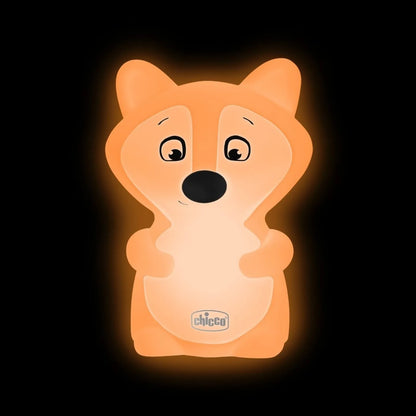 Chicco – Veilleuse Sweet Lights rechargeable et portable – Motif Renard