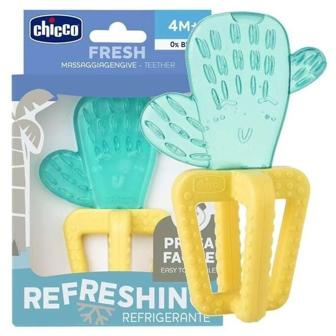 Chicco – Anneau de dentition réfrigérant Cactus Fresh 4M+