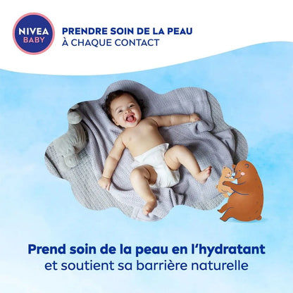 NIVEA – Baby Soft Crème Visage & Corps Hydratante à l’Huile d’Amande & Vitamines B5, C, E