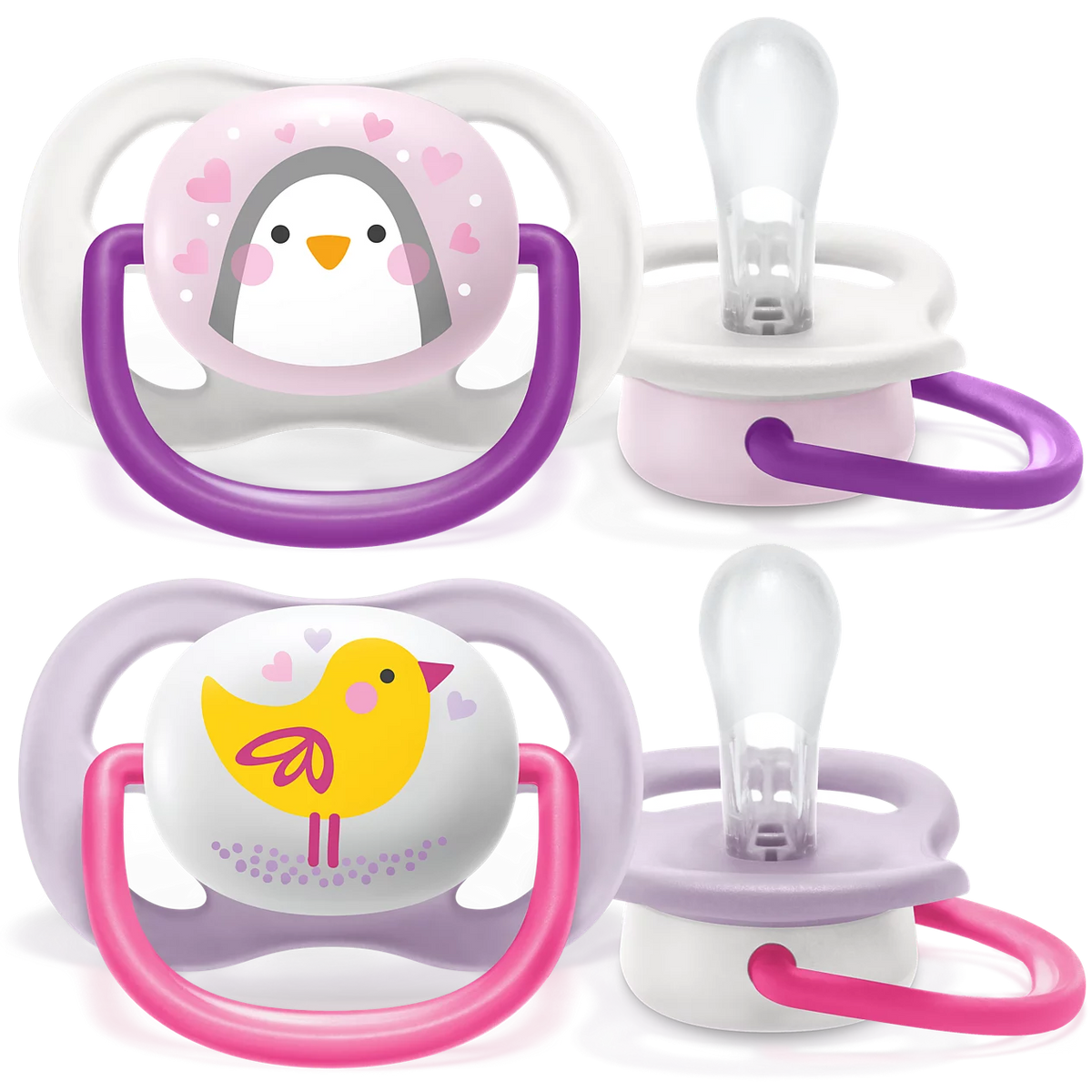 Philips Avent - Sucette 2 pieces - Ultra Air SCF080/11