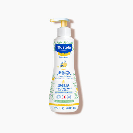 Mustela - Gel Lavant Nourrissant au Cold Cream à la Cire d'Abeille