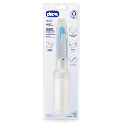 Chicco - Set de brosses pour biberons 3 en 1