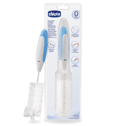 Chicco - Set de brosses pour biberons 3 en 1