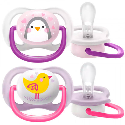 Philips Avent - Sucette 2 pieces - Ultra Air SCF080/11