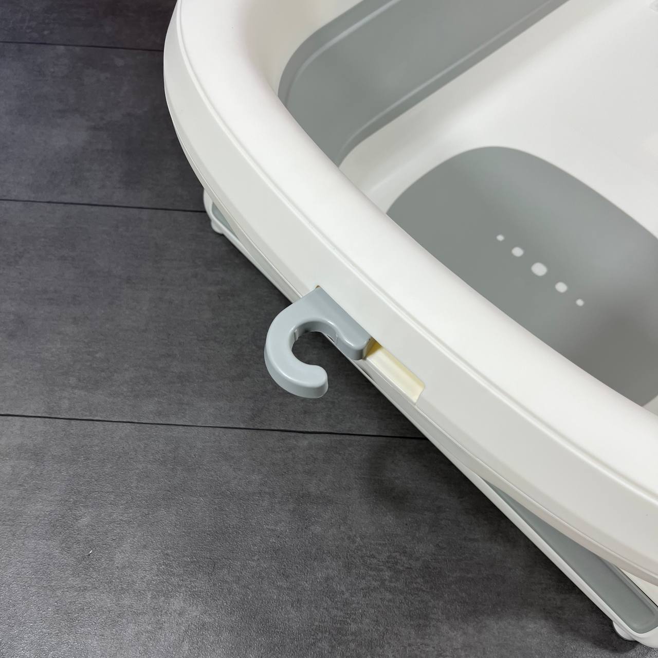 Baignoire pliable avec thermomètre intégré