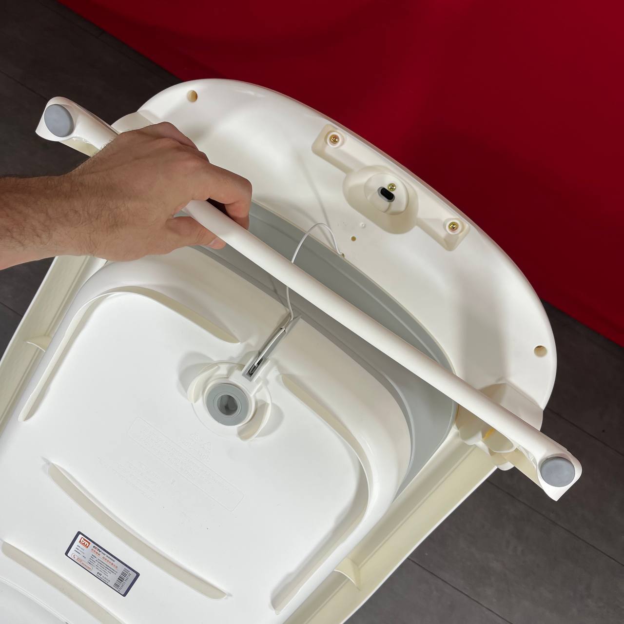 Baignoire pliable avec thermomètre intégré