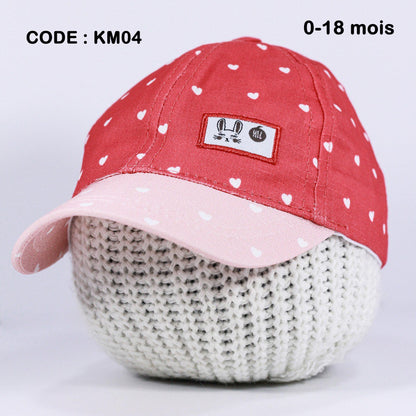 Casquette pour bébé fille