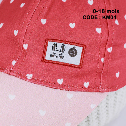 Casquette pour bébé fille