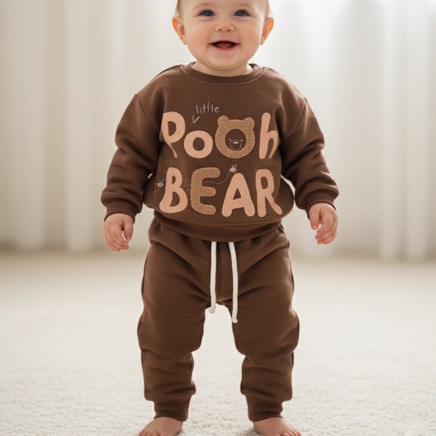 Ensemble jogging motif Ourson - Mini Bello