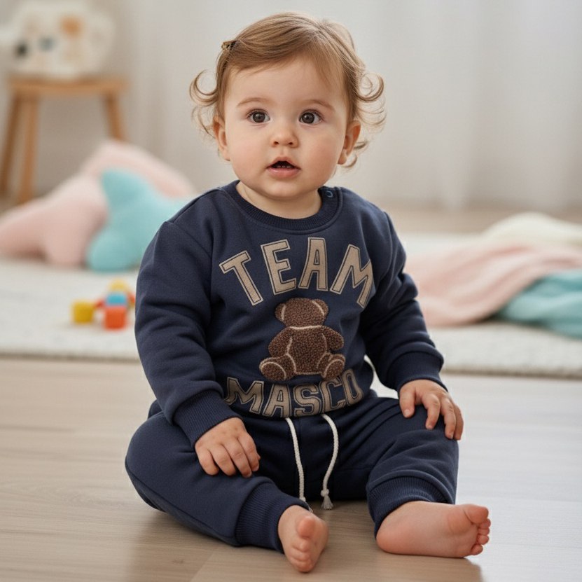 Ensemble jogging motif Ourson - Mini Bello