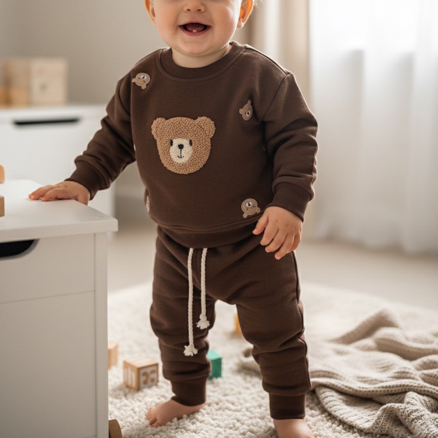 Ensemble jogging motif Ourson - Mini Bello