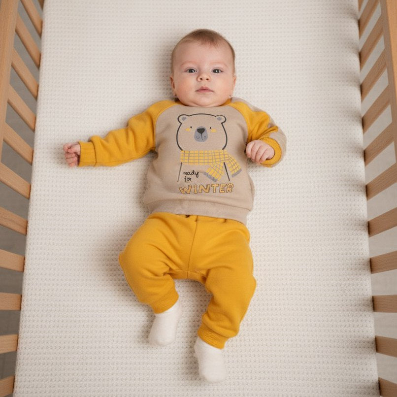 Ensemble jogging bébé motif ours – jouri baby