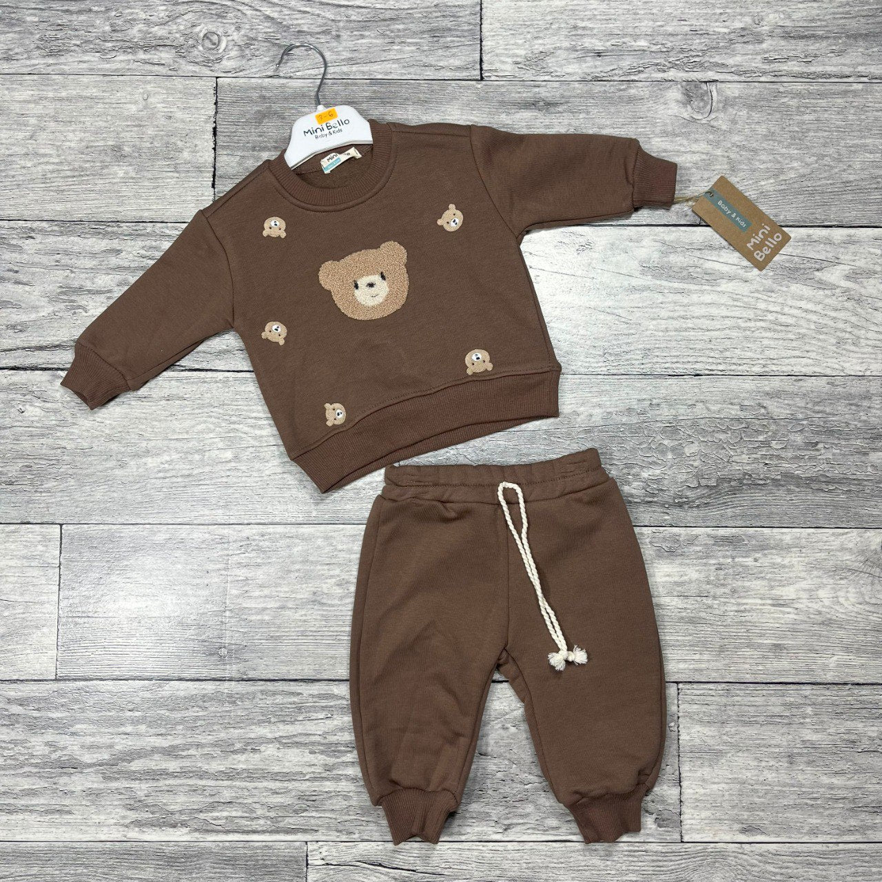 Ensemble jogging motif Ourson - Mini Bello