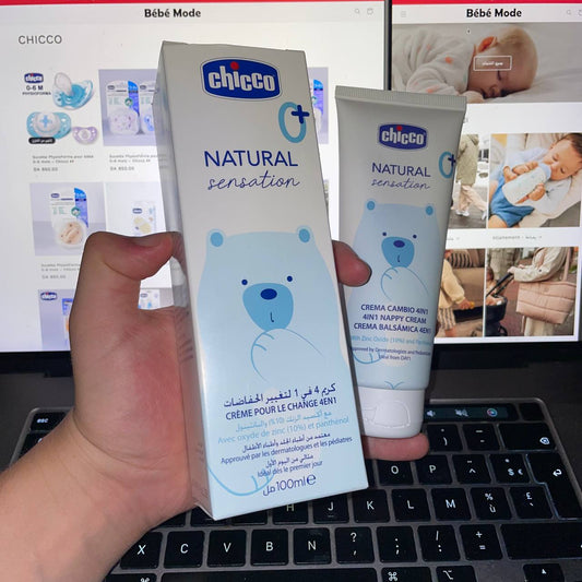 Chicco - CRÈME POUR LE CHANGE 4EN1 - 100ML