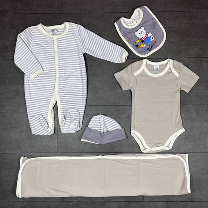 Ensemble 5 pièces en coton
