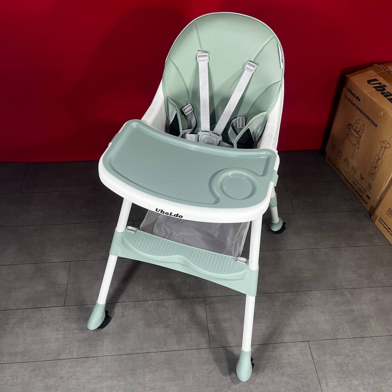 UBALDO – Chaise haute à manger pour bébé