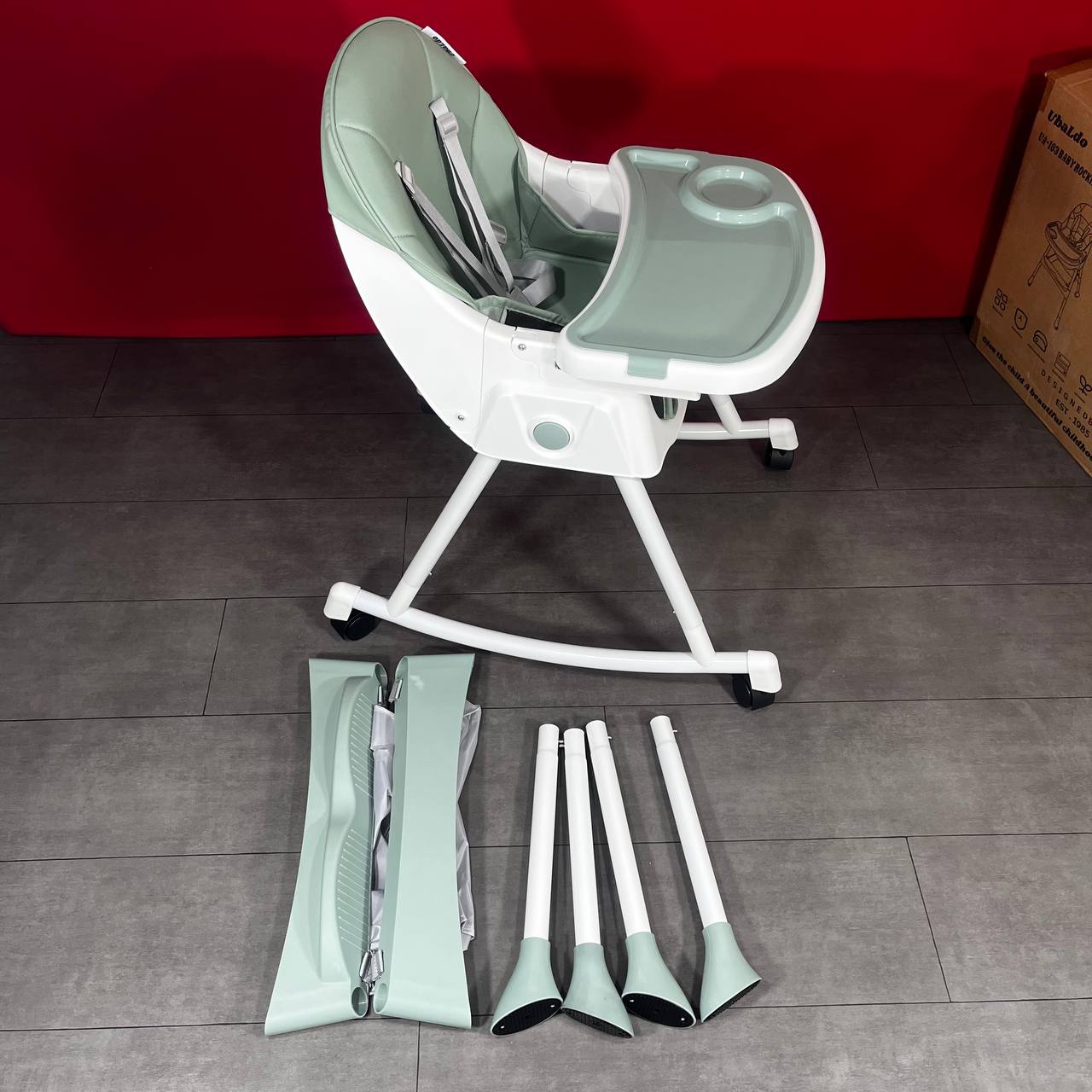 UBALDO – Chaise haute à manger pour bébé