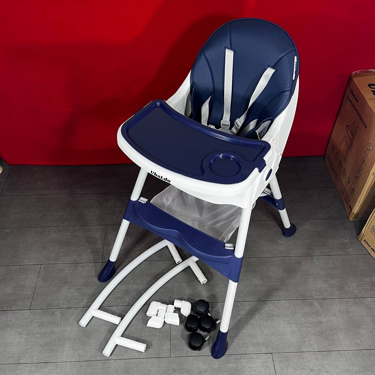 UBALDO – Chaise haute à manger pour bébé