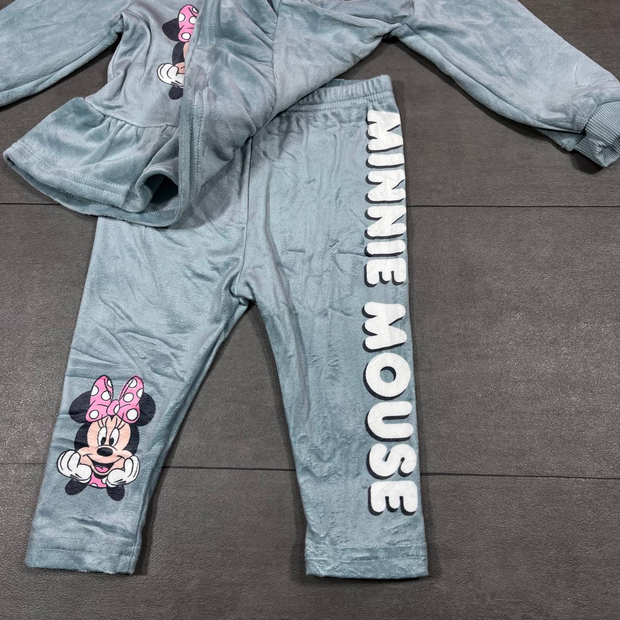 Disney – Ensemble 2 pièces en velours avec capuche "Minnie Mouse"