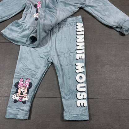 Disney – Ensemble 2 pièces en velours avec capuche "Minnie Mouse"