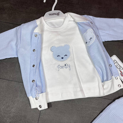 Ensemble bébé demi-saison 3 pièces